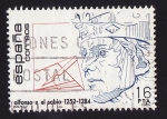 Stamps Spain -  Afonso X el Sabio