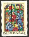 Stamps Hungary -  vidriera