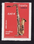 Stamps Spain -  Saxofon