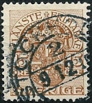 Stamps Sweden -  Escudo