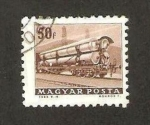 Stamps Hungary -  transporte por tren