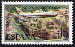 Stamps Spain -  L Aniversario del correo aéreo. Boeing 747.