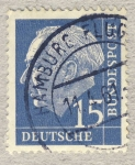 Stamps Germany -  70 anniv. Presidente Th. Heuß