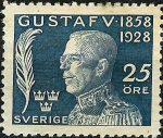 Stamps Sweden -  Gustavo V