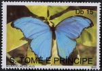 Stamps Africa - S�o Tom� and Pr�ncipe -  Mariposas