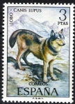 Stamps Spain -  Fauna hispánica. Lobo.