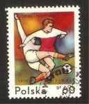 Sellos de Europa - Polonia -  1858 - Europeo de fútbol, final Gornik y Manchester City