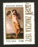 Stamps Poland -  pintura de wojciech gerson