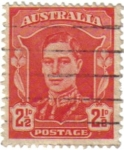 Stamps Australia -  Jorge VI. Australia