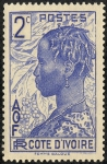 Stamps Ivory Coast -  Mujer