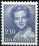 Sellos del Mundo : Europe : Denmark : Reina Margrethe II