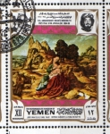 Sellos del Mundo : Asia : Yemen : 1969 Vida de Cristo: Joos Van Cleve, 