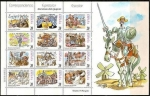 Stamps Spain -  ESPAÑA 1998 3584 Sellos Nuevos Conferencia Episcopal El Quijote de A. Mingote MP61A