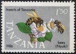 Sellos de Africa - Tanzania -  Fauna