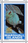 Sellos de Oceania - Islas Marshall -  1989 Exploracion espacial: 1ª ncuentro espacial Apolo-Soyuz 1975