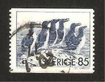 Stamps Sweden -  fauna, pinguinos