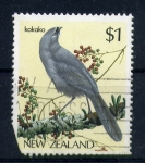 Stamps New Zealand -  Kokako