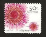 Stamps Australia -  flora, swamp daisy