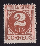 Stamps Spain -  Cifra