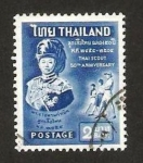 Stamps Thailand -  50 anivº del scout