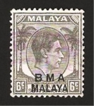 Stamps Malaysia -  jorge VI