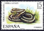 Sellos de Europa - Espa�a -  Fauna hispánica. Víbora de Lataste.