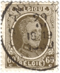 Stamps Belgium -  Alberto I de Belgique.