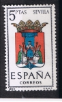 Sellos de Europa - Espaa -  Edifil  1638  Escudos de las capitales de provincias Españolas  