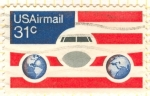 Sellos de America - Estados Unidos -  Air mail