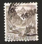 Stamps Switzerland -  paisaje