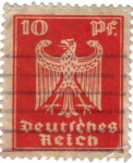 Sellos de Europa - Alemania -  Escudo nacional. Deutsches Reich