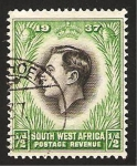 Stamps Namibia -  Coronación de George VI