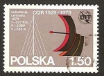 Stamps Poland -  2473 - 50 anivº de la Unión Internacional de Telecomunicaciones