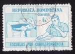 Sellos de America - Rep Dominicana -  Escuelas por Correspondencia