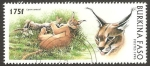 Stamps : Africa : Burkina_Faso :  lince