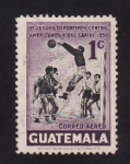 Stamps America - Guatemala -  VI Juegos Deportivos Centroamericanos y del Caribe 1950