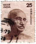 Sellos de Asia - India -  Mahatma Gandhi