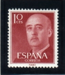 Stamps Spain -  1955 General Franco Edifil 1143