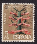 Stamps Spain -  XXV años de Paz