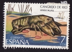 Stamps Spain -  Cangrejo de Rio