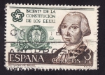 Stamps Spain -  Bicentenario constitucion USA