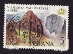 Stamps Spain -  Viaje SS MM Los Reyes a Perú