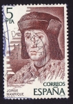 Stamps Spain -  Jorge Manrique