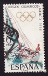 Stamps Spain -  Juegos Olimpicos Mejico