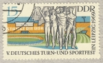 Sellos de Europa - Alemania -  V  Deutsches Turn und Sportfest in Leipzig 1969