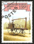 Stamps Africa - Benin -  triciclo a vapor