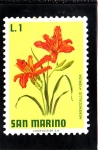 Sellos del Mundo : Europe : San_Marino : HEMEROCALLIS HYBRIDA