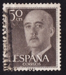 Stamps Spain -  Francisco Franco