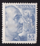 Stamps Spain -  Francisco Franco