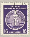 Sellos de Europa - Alemania -  DDR Diensmarke